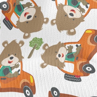 Off-road Driving Bear Stretch Jersey