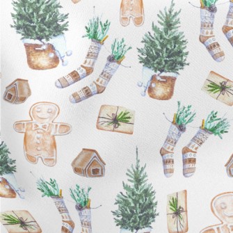 Simple And Elegant Christmas A Lightweight Cotton Poplin