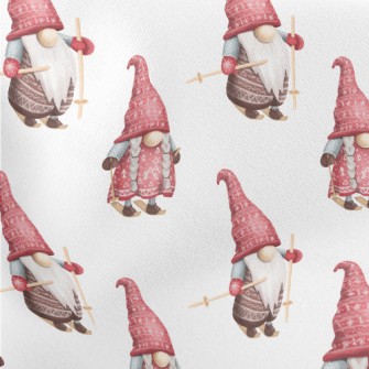 Red Dwarf Skiing Lightweight Cotton Poplin