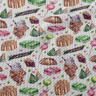 Watercolor Desserts From Aroun Birdseye Piqué