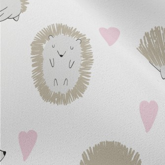 Hedgehog Celebrates Valentine& Chiffon