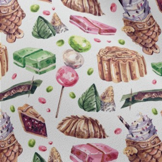 Watercolor Desserts From Aroun Chiffon