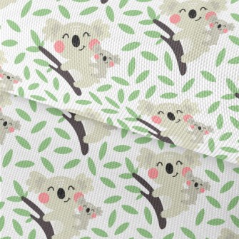 Koalas In The Tree Waterproof Oxford