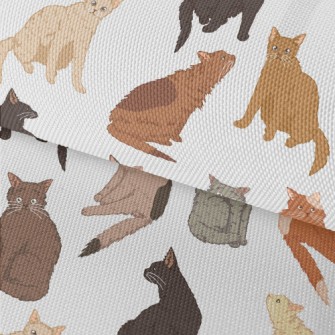 Frightened Cats Waterproof Oxford