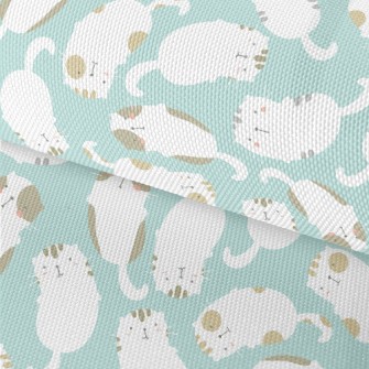 Lazy Two-tone Cat Waterproof Oxford