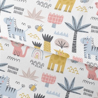 Silly And Cute Animals Waterproof Oxford