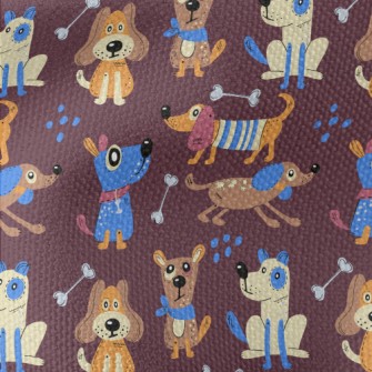 Nordic Style Two-color Dog Waterproof Canvas