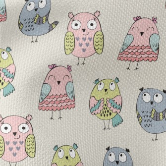 Unique Baby Owl Waterproof Canvas