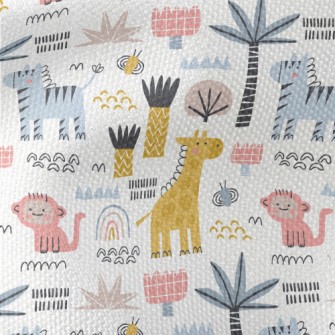 Silly And Cute Animals Waterproof Canvas