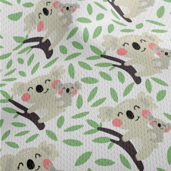 Koalas In The Tree Athletic Mesh Flat Back