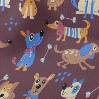 Nordic Style Two-color Dog Terry