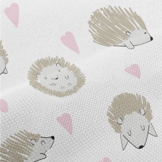 Hedgehog Celebrates Valentine& Performance Linen