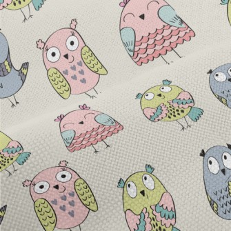 Unique Baby Owl Performance Linen