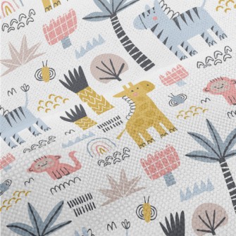 Silly And Cute Animals Performance Linen