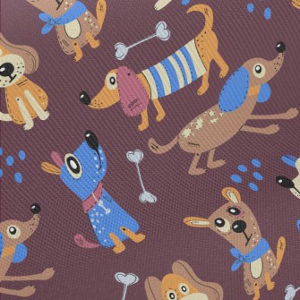 Nordic Style Two-color Dog Twill