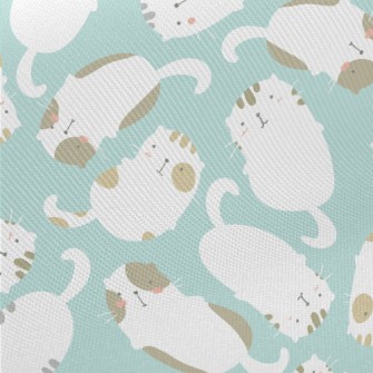 Lazy Two-tone Cat Twill