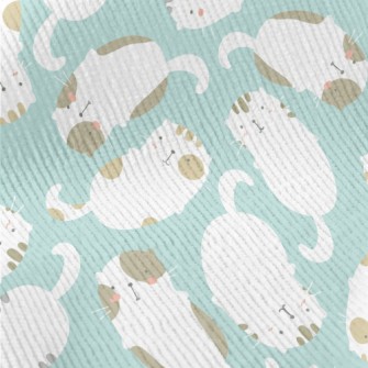 Lazy Two-tone Cat Standard Corduroy