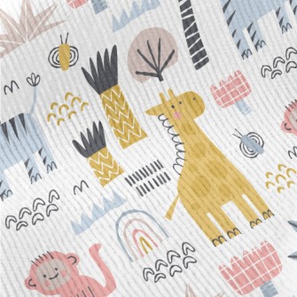 Silly And Cute Animals Standard Corduroy