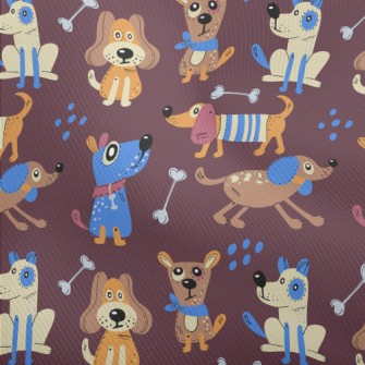 Nordic Style Two-color Dog Dobby