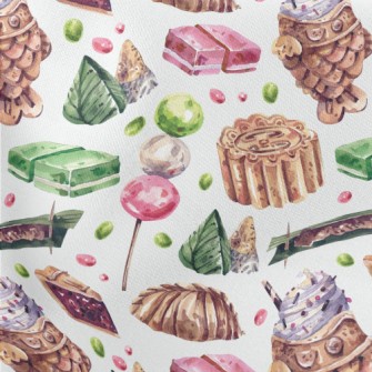 Watercolor Desserts From Aroun Stretch Ponte