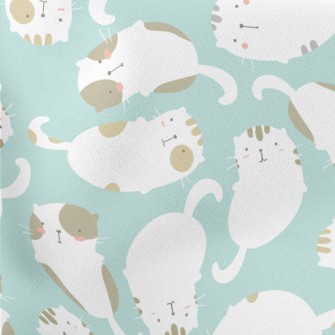 Lazy Two-tone Cat Stretch Ponte