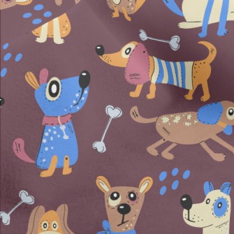 Nordic Style Two-color Dog Micro Fleece