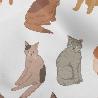 Frightened Cats Micro Fleece