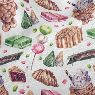 Watercolor Desserts From Aroun Minky