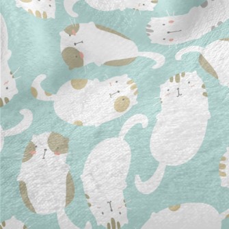 Lazy Two-tone Cat Minky