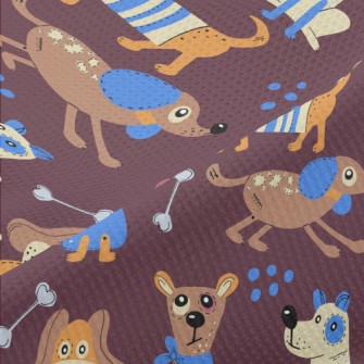 Nordic Style Two-color Dog Piqué