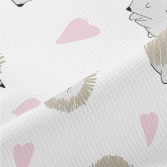 Hedgehog Celebrates Valentine& Piqué