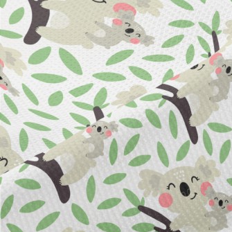 Koalas In The Tree Piqué