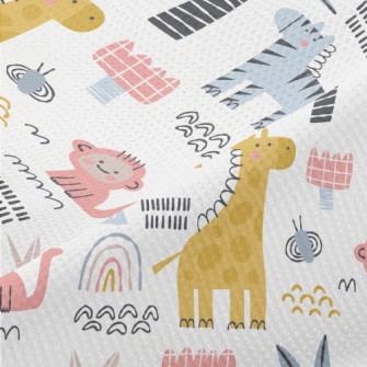 Silly And Cute Animals Piqué