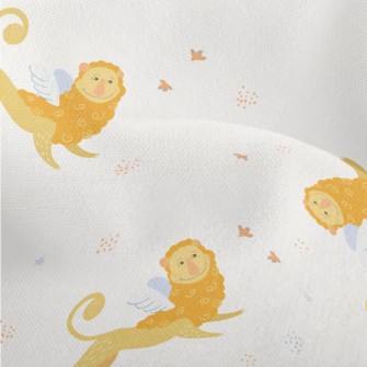 Weird Lion With Wings Lightweight Performance Linen