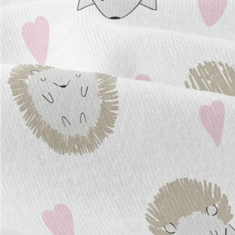 Hedgehog Celebrates Valentine& Modern Jersey