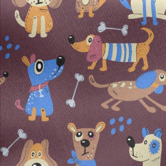 Nordic Style Two-color Dog Jersey Backed Fleece