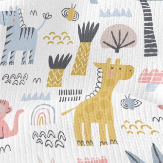 Silly And Cute Animals Stretch Jersey