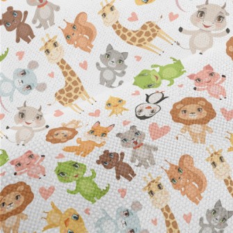 Happy Animal Friends Performance Linen