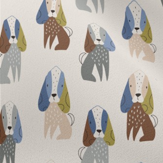 Long-faced Spotted Dog In A Da Chiffon