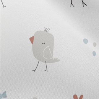 The Happy Life Of Birds Chiffon