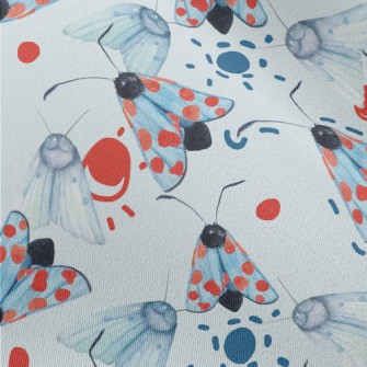 Beautiful Butterfly With Brigh Chiffon