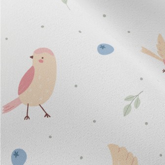 A Diligent Bird Looking For Fo Chiffon
