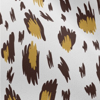 Brown Leopard Print With A Sen Chiffon