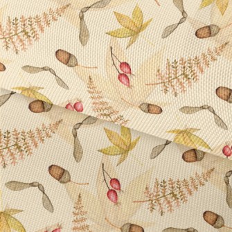 Forest Plants In Autumn Colors Waterproof Oxford