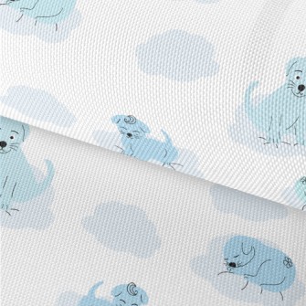 Sleeping Puppy With Crown Waterproof Oxford