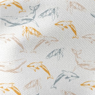 A Leisurely Ocean World Waterproof Canvas