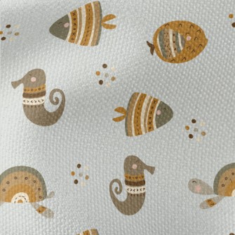 Cute And Charming Underwater I Waterproof Canvas
