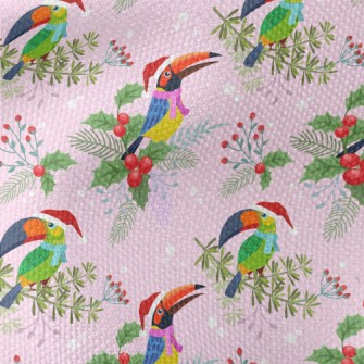 Big-billed Parrot Celebrating  Waterproof Canvas