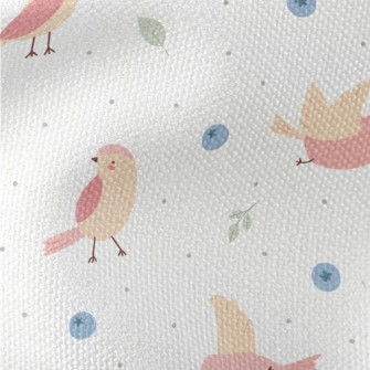 A Diligent Bird Looking For Fo Waterproof Canvas