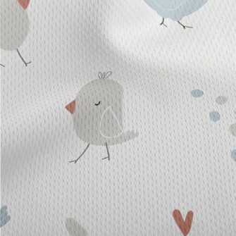 The Happy Life Of Birds Athletic Mesh Flat Back